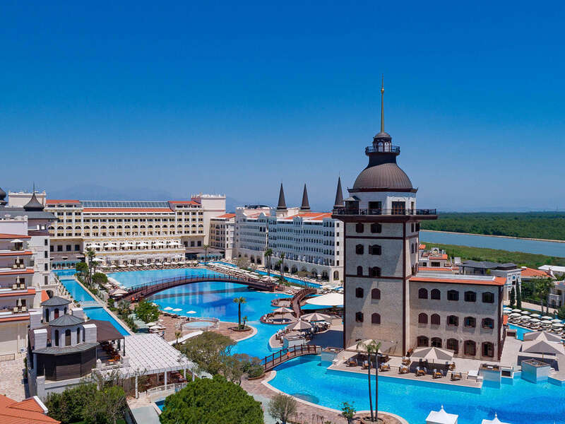 Mardan Palace, где укрывался от российских силовиков Тельман Исмаилов. Фото &copy; mardanpalace.titanic.com.tr